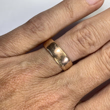 Load image into Gallery viewer, 1908 Gold Wedding Band in Rose Gold. Perfect Stacking Ring. Antique English Estate Jewelry. - Scotch Street Vintage