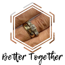 Load image into Gallery viewer, 1940s Diamond Engagement Ring in a 14K Gold Setting. Sustainable Estate Jewelry. - Scotch Street Vintage