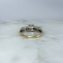 Load image into Gallery viewer, 1940s Diamond Engagement Ring in a 14K Gold Setting. Sustainable Estate Jewelry. - Scotch Street Vintage