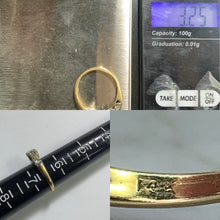 Load image into Gallery viewer, 1940s Diamond Engagement Ring in a 14K Gold Setting. Sustainable Estate Jewelry. - Scotch Street Vintage