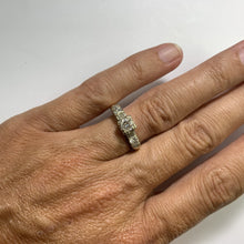 Load image into Gallery viewer, 1940s Diamond Engagement Ring in a 14K Gold Setting. Sustainable Estate Jewelry. - Scotch Street Vintage