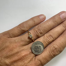 Load image into Gallery viewer, 1940s Diamond Engagement Ring set in 14K Yellow Gold. April Birthstone. 10 Year Anniversary - Scotch Street Vintage