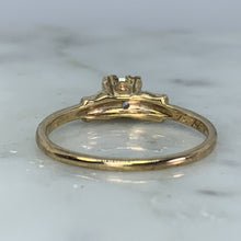 Load image into Gallery viewer, 1940s Diamond Engagement Ring set in 14K Yellow Gold. April Birthstone. 10 Year Anniversary - Scotch Street Vintage