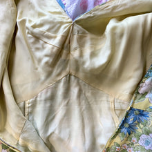 Load image into Gallery viewer, 1960s Floral Summer Midi Dress by Miss Elliette with a Green, Blue and Yellow Floral Design. - Scotch Street Vintage