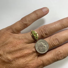 Load image into Gallery viewer, 1960s Peridot Ring in a 14k Yellow Gold Setting. August Birthstone. 16th Anniversary Gift. Estate Jewelry. - Scotch Street Vintage