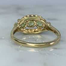 Load image into Gallery viewer, 1960s Peridot Ring in a 14k Yellow Gold Setting. August Birthstone. 16th Anniversary Gift. Estate Jewelry. - Scotch Street Vintage