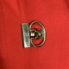 Load image into Gallery viewer, 1960s Poppy Red / Orange Cape by Jerold. Perfect Spring Jacket with Toggle Closure. - Scotch Street Vintage