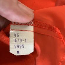 Load image into Gallery viewer, 1960s Poppy Red / Orange Cape by Jerold. Perfect Spring Jacket with Toggle Closure. - Scotch Street Vintage