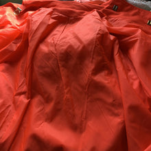 Load image into Gallery viewer, 1960s Poppy Red / Orange Cape by Jerold. Perfect Spring Jacket with Toggle Closure. - Scotch Street Vintage