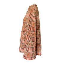 Load image into Gallery viewer, 1960s Wool Houndstooth Plaid Cape and Skirt Suit Set from Kingsley. Equestrian Chic. - Scotch Street Vintage
