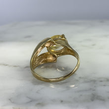 Load image into Gallery viewer, 1970s Vintage Citrine Ring in 10K Yellow Gold Setting. November Birthstone in Art Deco Style. - Scotch Street Vintage
