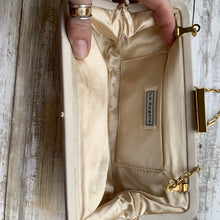 Load image into Gallery viewer, 1980s Sophisticated Cream Clutch by La Regale. Perfect Neutral Evening Bag or Purse. - Scotch Street Vintage