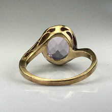 Load image into Gallery viewer, Amethyst Ring in Rose Gold. February Birthstone. 6th Anniversary. Vintage Estate Jewelry. - Scotch Street Vintage