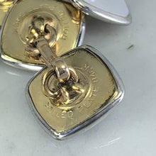 Load image into Gallery viewer, Antique Art Deco Cufflinks and Tuxedo Stud Set in Mother of Pearl. Grooms or Groomsman Gift. - Scotch Street Vintage