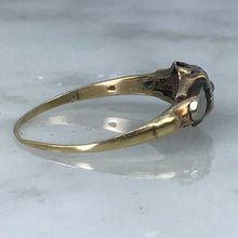 Load image into Gallery viewer, Antique Art Deco Diamond Engagement Ring. 14K Gold Setting. April Birthstone. 10 Year Anniversary Gift. - Scotch Street Vintage