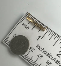 Load image into Gallery viewer, Antique Gold Bar Pendant. 14K Yellow Gold. Scroll Design. Upcycled Diaper Pin. Circa 1800s. - Scotch Street Vintage
