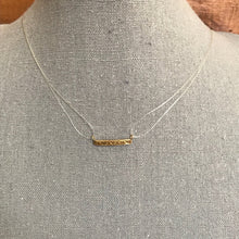 Load image into Gallery viewer, Antique Gold Bar Pendant. 14K Yellow Gold. Scroll Design. Upcycled Diaper Pin. Circa 1800s. - Scotch Street Vintage