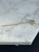 Load image into Gallery viewer, Antique Pearl Flower Pendant in a 14k Yellow Gold. June Birthstone. 4th Anniversary Gemstone. - Scotch Street Vintage