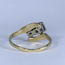 Load image into Gallery viewer, Art Deco Diamond Engagement Ring in 14K Gold. 10 Year Anniversary Gift. Estate Fine Jewelry. - Scotch Street Vintage
