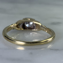 Load image into Gallery viewer, Art Deco Diamond Engagement Ring in 14K Gold. Unique Engagement Ring. 1920s Proposal Ring - Scotch Street Vintage
