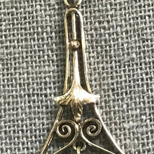Load image into Gallery viewer, Art Deco Diamond Pendant. 14K White Gold Filigree. April Birthstone. 10th Anniversary Gift. - Scotch Street Vintage