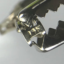 Load image into Gallery viewer, Art Deco Diamond Pendant. 14K White Gold Filigree. April Birthstone. 10th Anniversary Gift. - Scotch Street Vintage