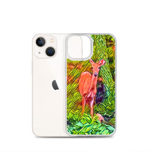 Load image into Gallery viewer, Deer in the Woods iPhone Case. Animated Woodland Photograph Protective Cover. Nature Lovers Gift. - Scotch Street Vintage