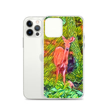 Load image into Gallery viewer, Deer in the Woods iPhone Case. Animated Woodland Photograph Protective Cover. Nature Lovers Gift. - Scotch Street Vintage