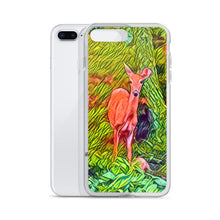 Load image into Gallery viewer, Deer in the Woods iPhone Case. Animated Woodland Photograph Protective Cover. Nature Lovers Gift. - Scotch Street Vintage