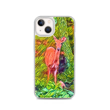 Load image into Gallery viewer, Deer in the Woods iPhone Case. Animated Woodland Photograph Protective Cover. Nature Lovers Gift. - Scotch Street Vintage