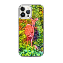 Load image into Gallery viewer, Deer in the Woods iPhone Case. Animated Woodland Photograph Protective Cover. Nature Lovers Gift. - Scotch Street Vintage