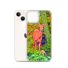 Load image into Gallery viewer, Deer in the Woods iPhone Case. Animated Woodland Photograph Protective Cover. Nature Lovers Gift. - Scotch Street Vintage