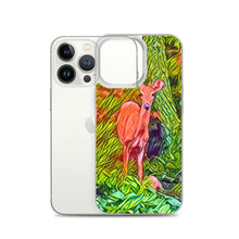 Load image into Gallery viewer, Deer in the Woods iPhone Case. Animated Woodland Photograph Protective Cover. Nature Lovers Gift. - Scotch Street Vintage