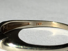 Load image into Gallery viewer, Diamond Wedding Band. 14K White Gold. April Birthstone. 10th Anniversary. Stacking Ring. - Scotch Street Vintage