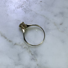 Load image into Gallery viewer, Antique 1920s Diamond Engagement Ring in an Art Deco 14K Gold Setting. Sustainable Jewelry.