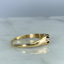 Load image into Gallery viewer, Copy of Vintage Diamond Engagement Ring. 14k Yellow Gold. Promise Ring. 10 Year Anniversary.