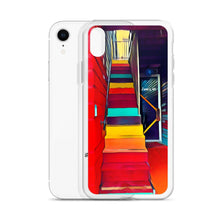 Load image into Gallery viewer, iPhone Case of Rainbow Stairway in James WV. Artistic Photo Digital Art Phone Protector - Scotch Street Vintage
