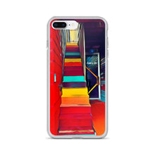 Load image into Gallery viewer, iPhone Case of Rainbow Stairway in James WV. Artistic Photo Digital Art Phone Protector - Scotch Street Vintage