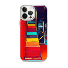 Load image into Gallery viewer, iPhone Case of Rainbow Stairway in James WV. Artistic Photo Digital Art Phone Protector - Scotch Street Vintage