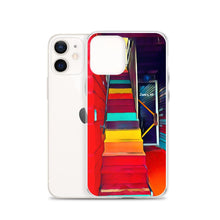 Load image into Gallery viewer, iPhone Case of Rainbow Stairway in James WV. Artistic Photo Digital Art Phone Protector - Scotch Street Vintage