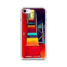 Load image into Gallery viewer, iPhone Case of Rainbow Stairway in James WV. Artistic Photo Digital Art Phone Protector - Scotch Street Vintage