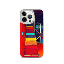 Load image into Gallery viewer, iPhone Case of Rainbow Stairway in James WV. Artistic Photo Digital Art Phone Protector - Scotch Street Vintage