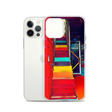 Load image into Gallery viewer, iPhone Case of Rainbow Stairway in James WV. Artistic Photo Digital Art Phone Protector - Scotch Street Vintage