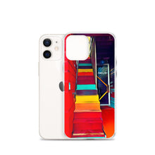 Load image into Gallery viewer, iPhone Case of Rainbow Stairway in James WV. Artistic Photo Digital Art Phone Protector - Scotch Street Vintage