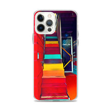 Load image into Gallery viewer, iPhone Case of Rainbow Stairway in James WV. Artistic Photo Digital Art Phone Protector - Scotch Street Vintage