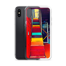 Load image into Gallery viewer, iPhone Case of Rainbow Stairway in James WV. Artistic Photo Digital Art Phone Protector - Scotch Street Vintage