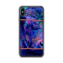 Load image into Gallery viewer, iPhone Case with Cow Artwork. Phone Protector with Calf Digital Photograph Art. - Scotch Street Vintage