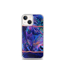 Load image into Gallery viewer, iPhone Case with Cow Artwork. Phone Protector with Calf Digital Photograph Art. - Scotch Street Vintage