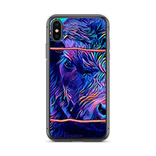 Load image into Gallery viewer, iPhone Case with Cow Artwork. Phone Protector with Calf Digital Photograph Art. - Scotch Street Vintage