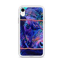 Load image into Gallery viewer, iPhone Case with Cow Artwork. Phone Protector with Calf Digital Photograph Art. - Scotch Street Vintage